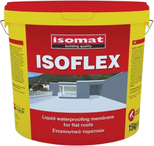 Isomat Isoflex Στεγανωτικό ταρατσών ακρυλικής βάσεως